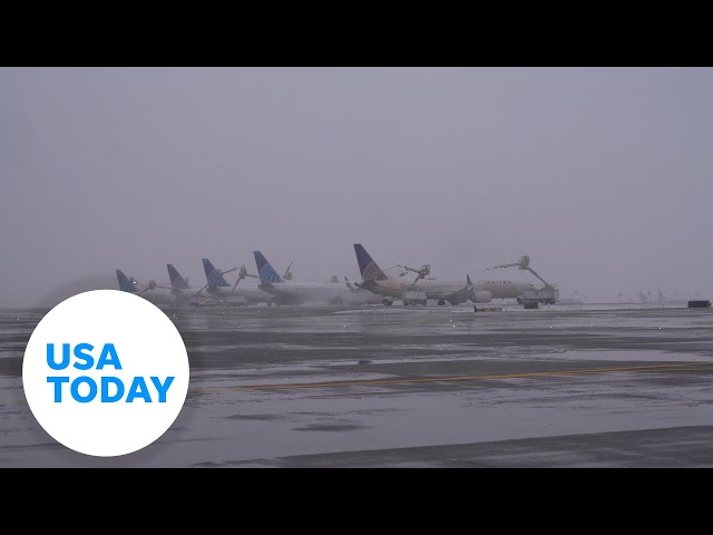 ⁣United Airlines in Denver seeks to make deicing safer, more efficient | USA TODAY