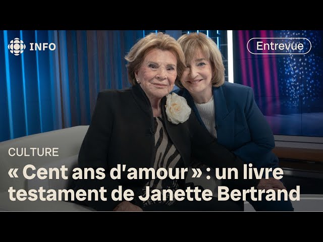 ⁣Entrevue avec Janette Bertrand, à l'aube de ses 100 ans | 24•60