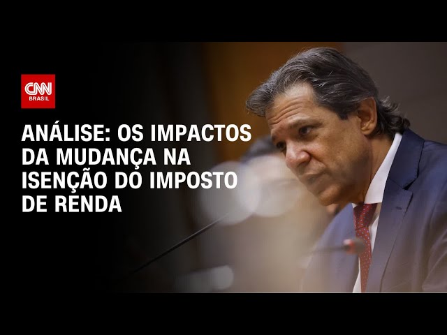 ⁣Análise: Os impactos da mudança na isenção do imposto de renda | WW