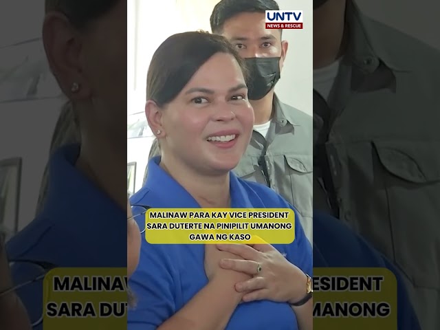 ⁣Alegasyon kay VP Sara kaugnay ng paglabag sa Anti-Terror Law, katulad ng ginawa kay former Rep.Teves