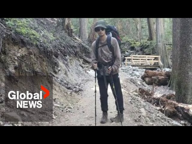 ⁣Missing hiker found alive weeks after disappearance in BC Northern Rocky Mountains