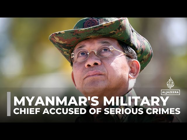 ⁣ICC prosecutor seeks warrant: Myanmar's military chief accused of serious crimes