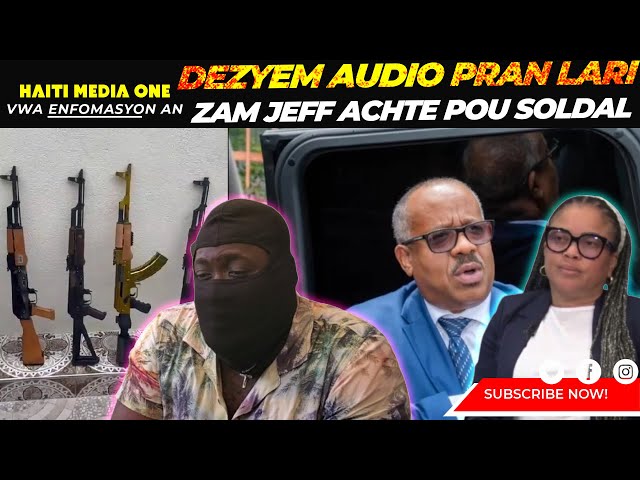 ⁣Jeff kanaran Pral Livre Plizè Aka Ak Bal pou Soldal, Magalie Habitamt Ladon dezyèm Audio Dèyè Gilles