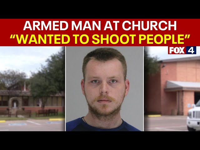 ⁣Man who tried to enter Dallas church with tactical rifle now facing federal charge