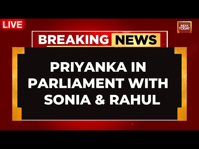 ⁣LIVE: Priyanka Gandhi Oath Ceremony | Sonia, Priyanka & Rahul In Parliament | Priyanka Takes Oat