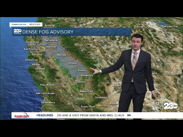 ⁣23ABC Evening weather update November 27, 2024