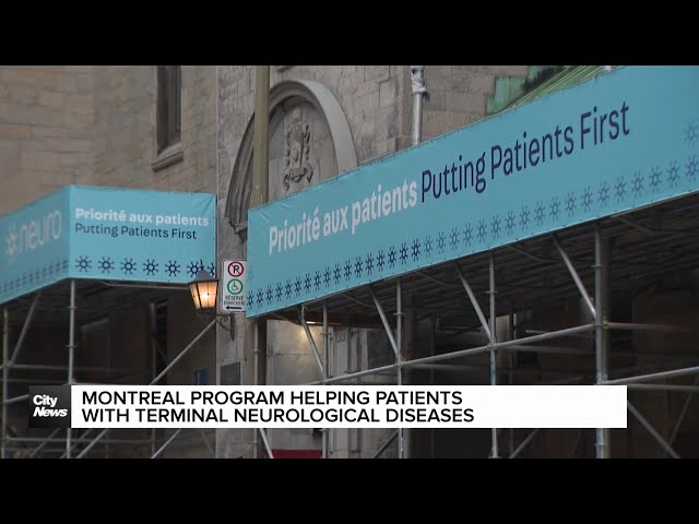 ⁣Montreal program helping patients with terminal neurological diseases