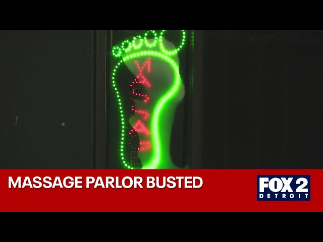 ⁣Massage parlor busted for alleged prostitution in Macomb County