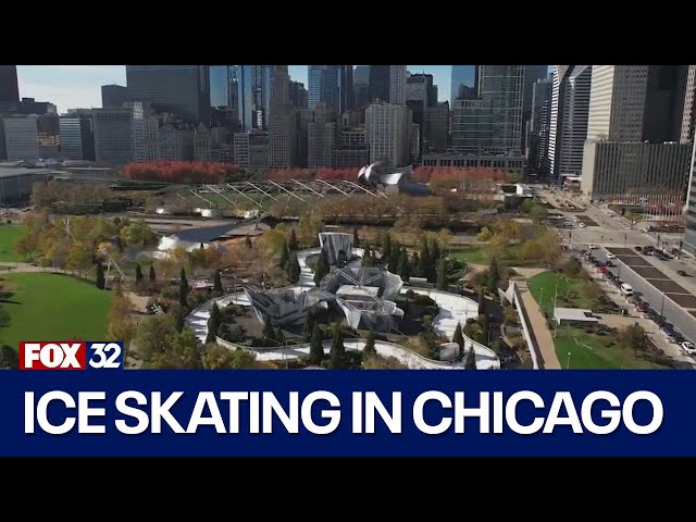 ⁣Maggie Daley Park Ice Skating Ribbon celebrates 10th season in Chicago