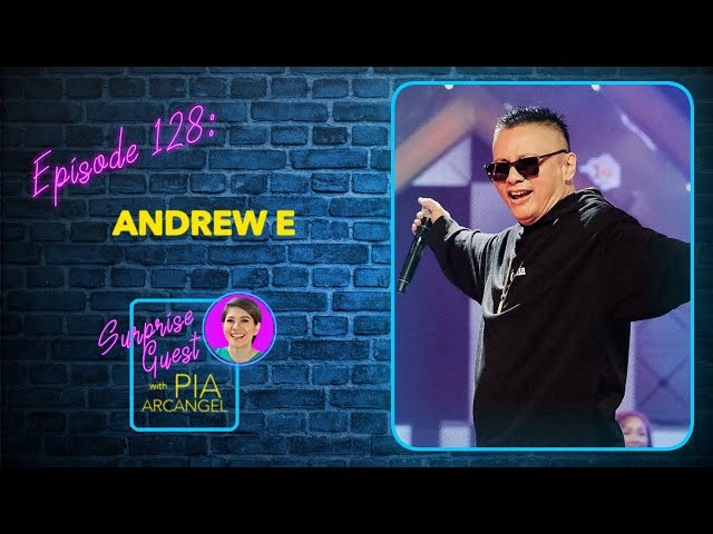 ⁣Master Rapper Andrew E gets real! | Surprise Guest with Pia Arcangel