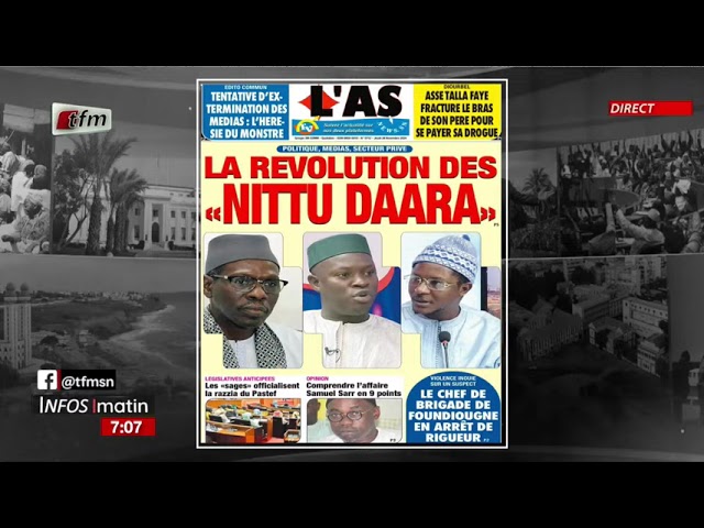 ⁣Yenekay yi ak Cheikh DIOP - Infos matin du 28 novembre 2024