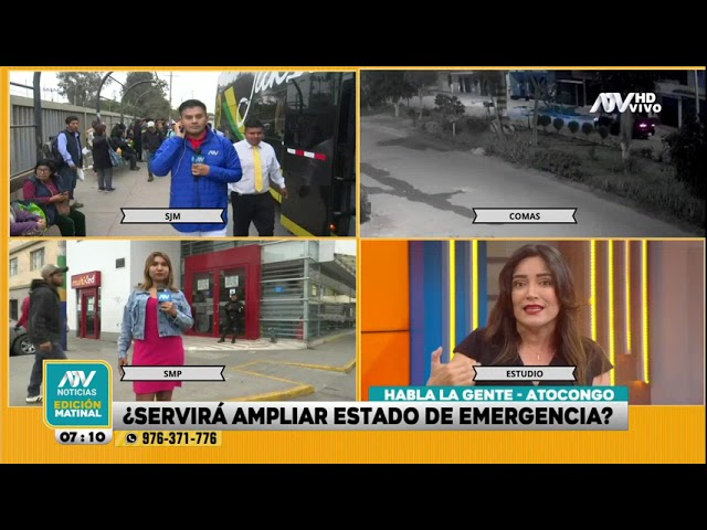 ⁣ATV Noticias Matinal: Programa del miércoles 27 de noviembre del 2024