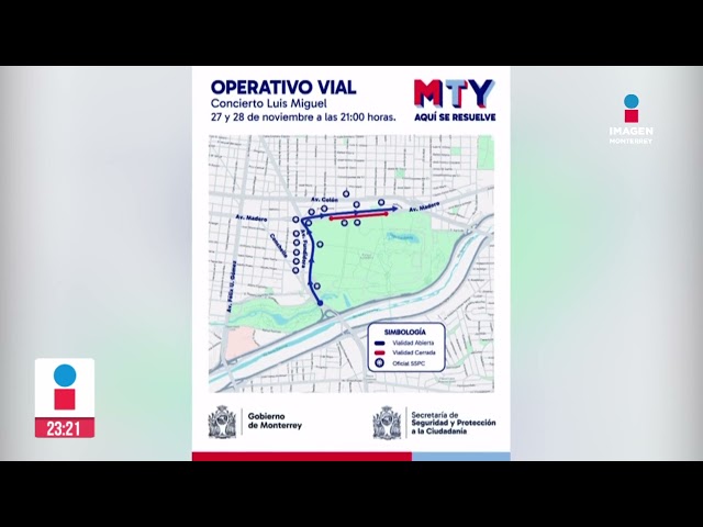 ⁣Operativos por conciertos en Monterrey | Noticias MTY con Claudia Ovalle