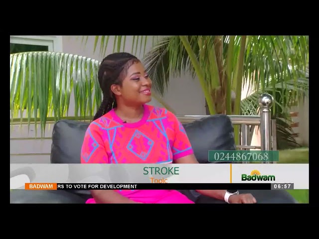 ⁣Health Tips: Stroke - Badwam on Adom TV (28-11-24)