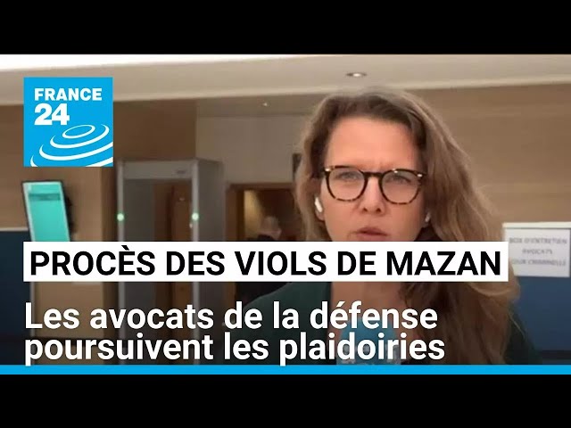 ⁣Procès des viols de Mazan : les avocats de la défense poursuivent les plaidoiries • FRANCE 24