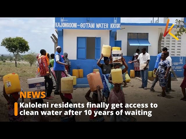 ⁣Kaloleni residents celebrate restoration of Kajongooni and Biningala boreholes