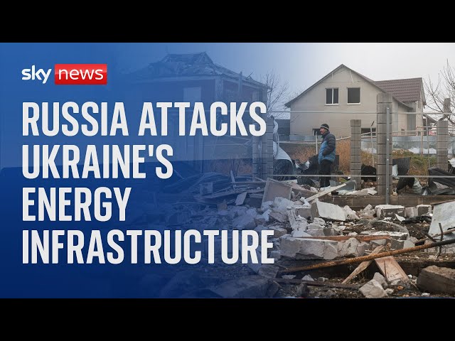 ⁣Missile attacks cause devastation in Ukraine