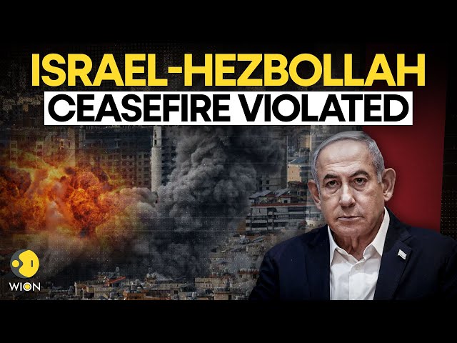 ⁣Israel-Lebanon Ceasefire Violated: 40 Hours After Truce; Israel Strikes Lebanon | WION LIVE