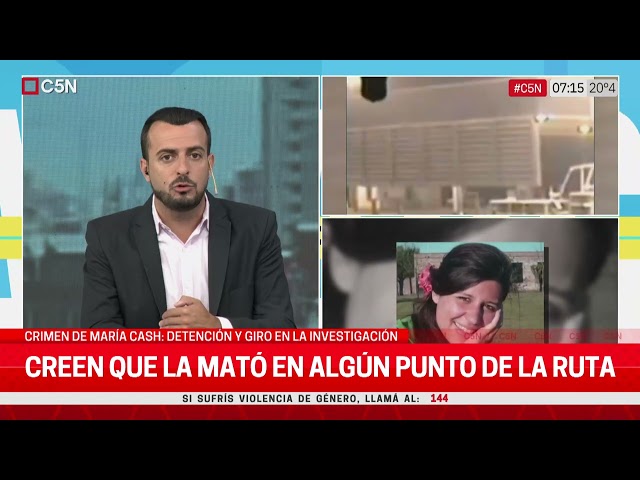 ⁣CASO MARÍA CASH: RASTRILLAN las ZONAS donde estuvo el CAMIONERO hace 13 AÑOS