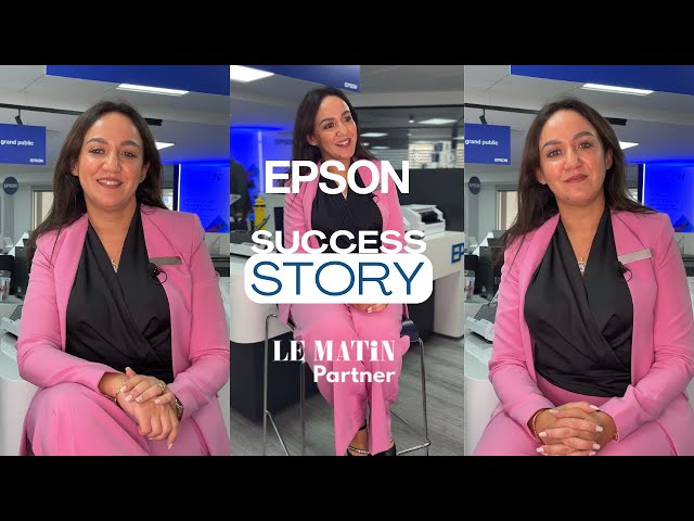 ⁣[LE MATIN PARTNER] Sucess story : Epson Maroc fête ses 5 ans !