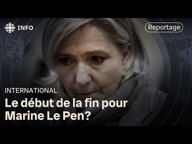 ⁣France : Marine Le Pen joue son avenir politique