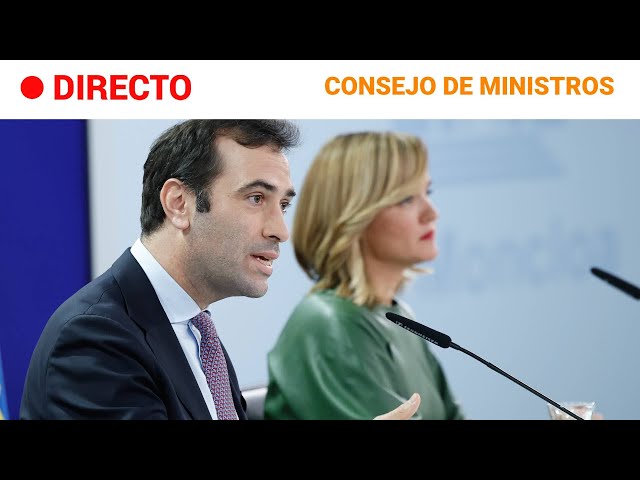 ⁣CONSEJO MINISTROS: Aprueban un TERCER PAQUETE de AYUDAS a AFECTADOS por la DANA | RTVE