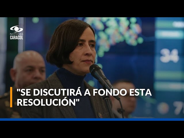 ⁣Ministra de Ambiente respondió a preocupación de mineros: "La discusión está puesta sobre la me