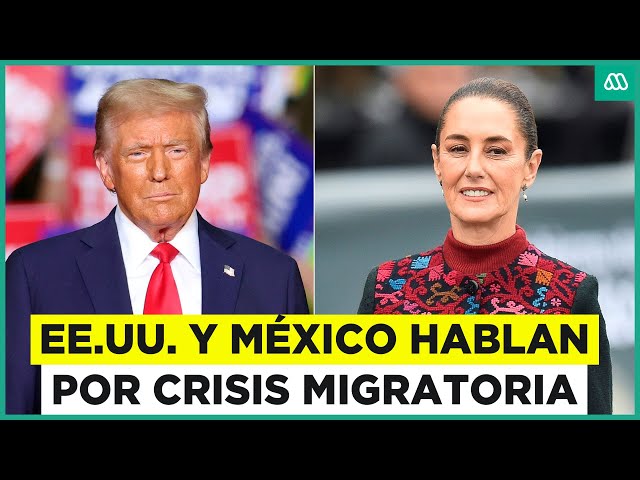 ⁣Trump y presidenta de México Claudia Sheinbaum se contactan pro crisis migratoria