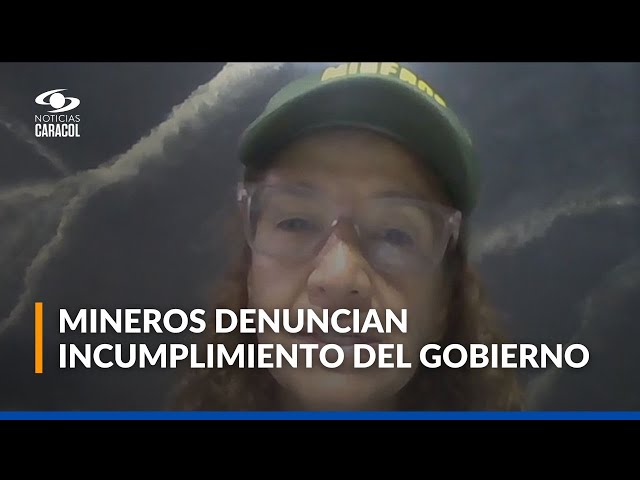 ⁣Representante de los mineros en Santander asegura que "ministra de Ambiente nos mintió". ¿