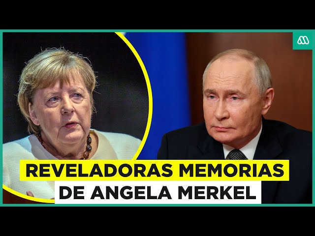 ⁣Reveladoras memorias de Angela Merkel: Las tensas reuniones con Putin y Trump