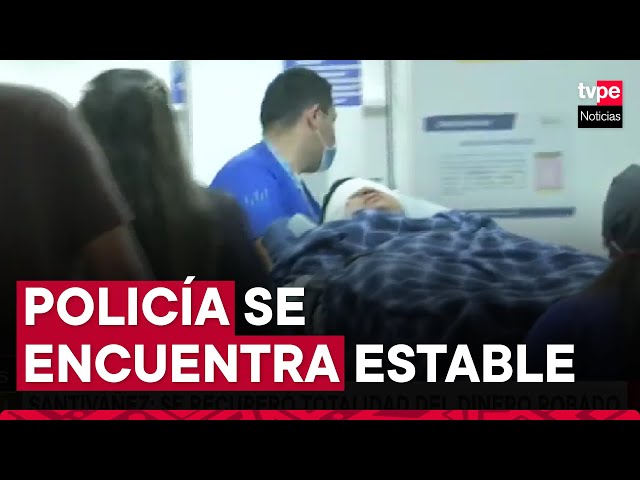 ⁣Policía herido en balacera en San Borja será operado hoy: “Está estable”