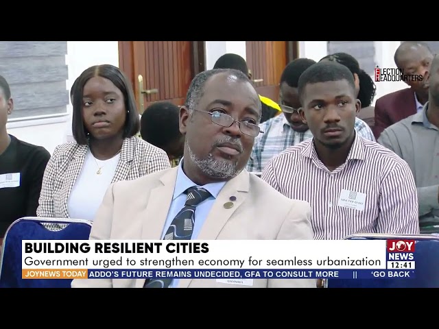 ⁣Building Resilient Cities: Government urged to strengthen economy for seamless urbanization