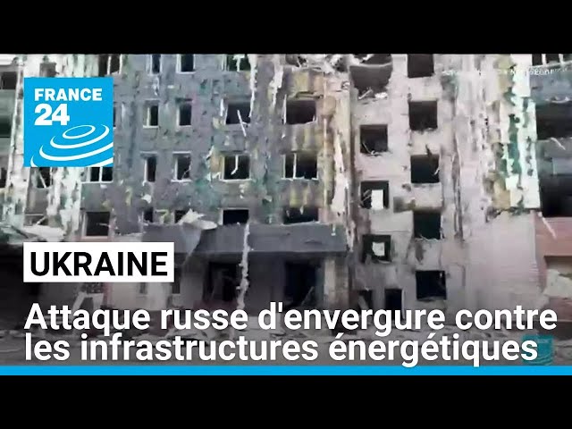 ⁣Ukraine : au moins un million d'habitants dans le noir après une attaque russe • FRANCE 24