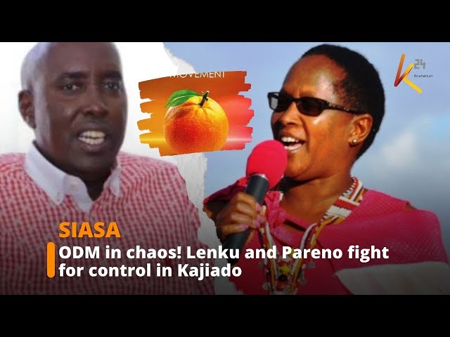 ⁣ODM rift in Kajiado: Lenku and Pareno clash over grassroots election process