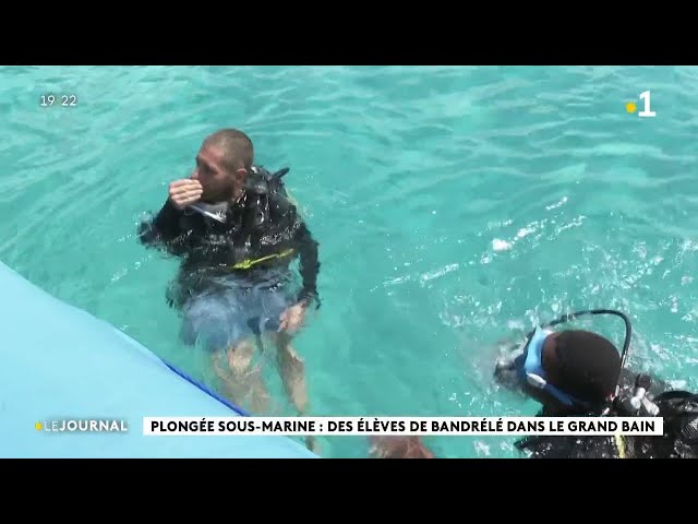 ⁣Plongée sous-marine : des élèves de Bandrélé dans le grand bain