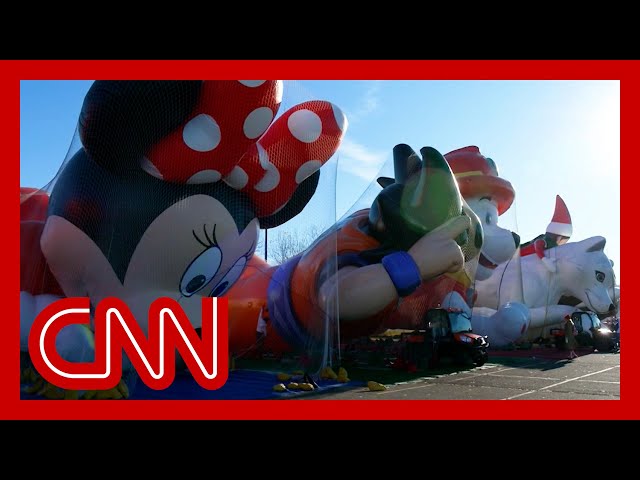 ⁣See what it takes to make balloons float during Macy’s Thanksgiving Day Parade