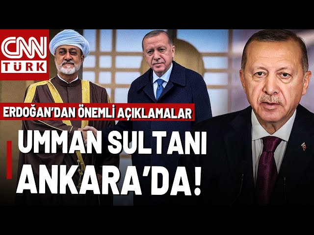 ⁣Umman'dan Önemli Ziyaret! Cumhurbaşkanı Erdoğan Ortak Basın Toplantısı'nda Konuştu