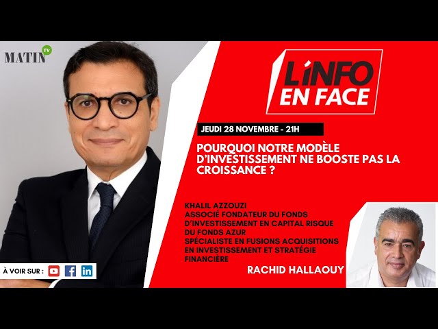 ⁣L'Info en Face avec Khalil Azzouzi