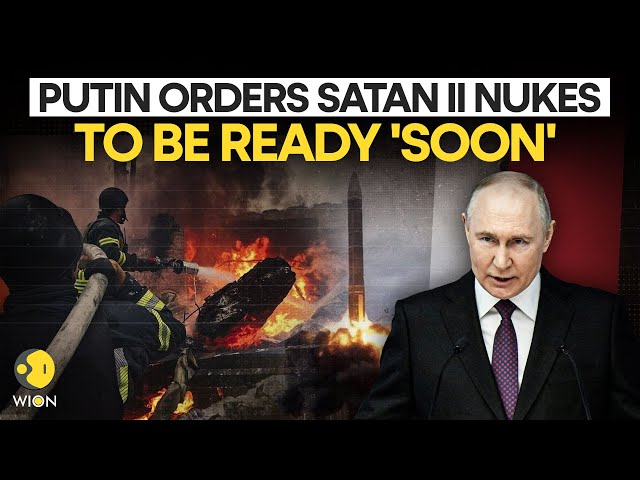 ⁣Russia-Ukraine War LIVE: Putin Orders Satan II Nukes To Be Ready 'Soon' | WION LIVE