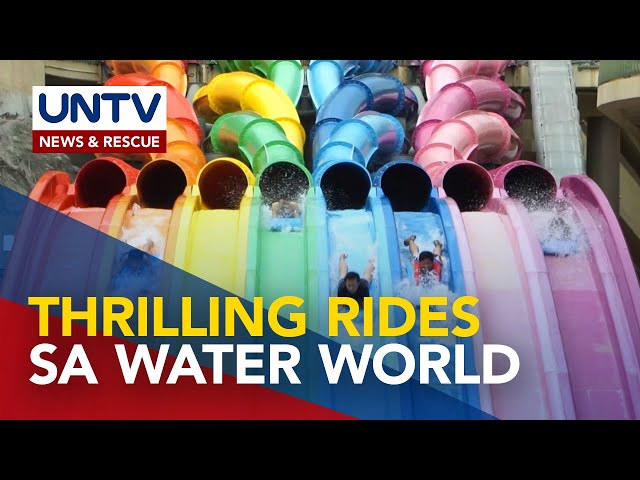 ⁣Kauna-unahang all-weather water park na may thrilling rides, matatagpuan sa Asia