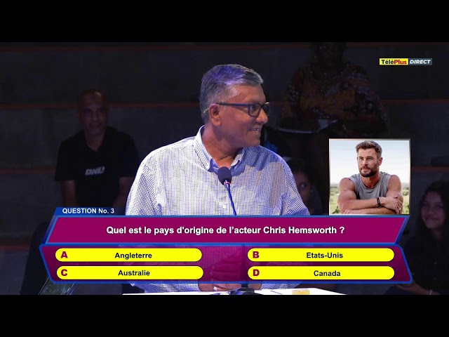 ⁣Finale du Champion du Soir : Duel de choc entre (Rishi Beersing et Vijayan Parmanum)