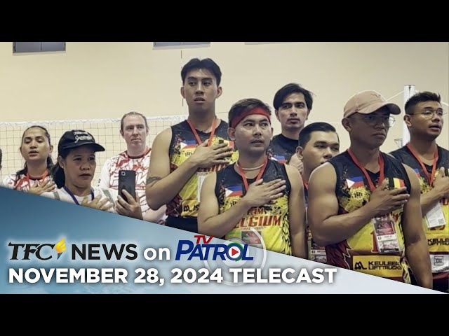 ⁣TFC News on TV Patrol | November 28, 2024