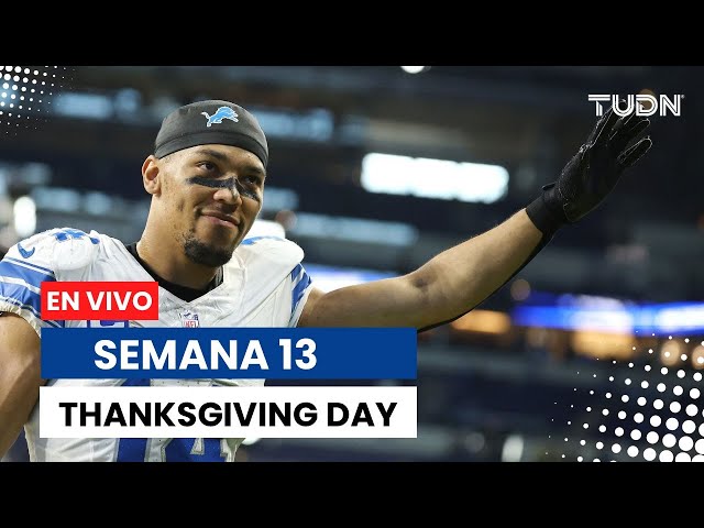 ⁣ EN VIVO: Arranca la semana 13 con los partidos de Thanksgiving