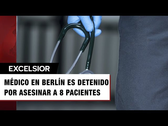 ⁣Detienen a médico que mató a 8 pacientes; les mezclaba los fármacos a propósito