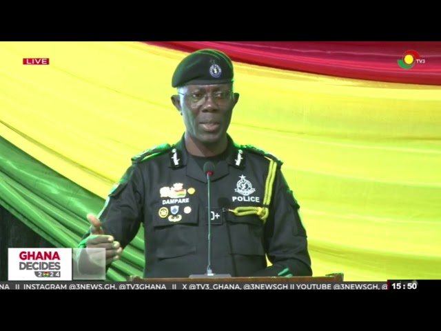 ⁣IGP Dampare Pledges Peaceful Election 2024 at Peace Pact Signing