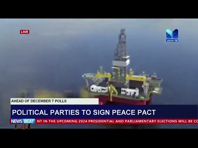 ⁣Political Parties to Sign Peace Pact