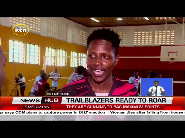 ⁣Trailblazers volleyball team aiming to bag the Kenya Federation title this season