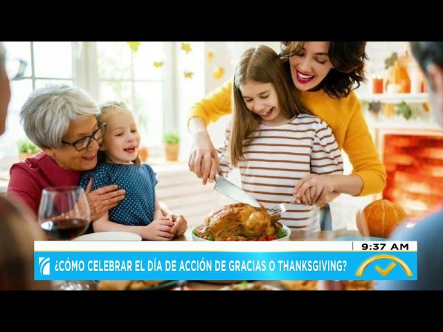 ⁣¿Cómo celebrar el Día de Acción de Gracias?