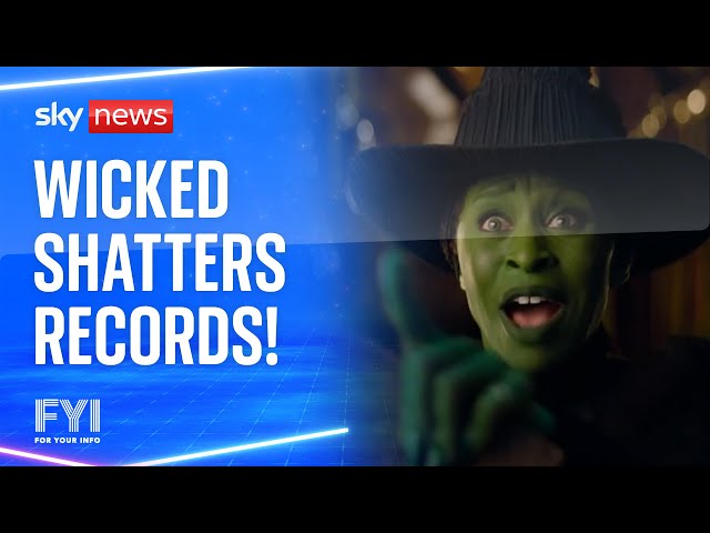 ⁣FYI: Wicked shatters records!