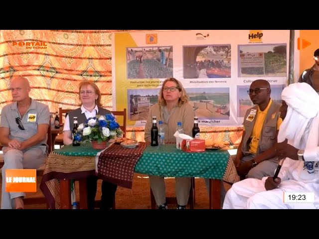 ⁣DÉVELOPPEMENT RURAL - Visite de la Ministre Fédérale Allemande dans la Province du Ouaddaï